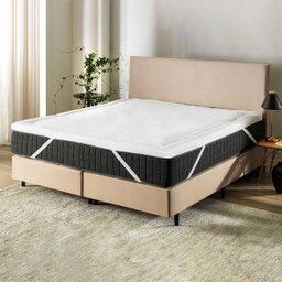 Pillow Top Casal Altenburg Lit Blanc 180 Fios 100% Algodão - Branco - 2