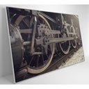 Ver imagem 7 de Quadro Rodas Trem 90x60 Cm Vidro Impresso