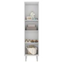 Ver imagem 2 de Armário de Lavanderia Multiuso com 1 Porta 45cm Multimóveis CR30054 Branco