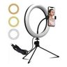 Ring Light Portátil 26cm Tripé de 1,75 + Ring Light 16 Cm - 3
