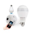 Ver imagem 1 de Camera Lampada Panoramica Segurança 3d Wi-fi