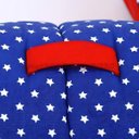 Ver imagem 4 de Cama de Casinha Cachorro Dobravél Almofada Macia - Vermelho