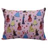 Fronha Portallar Malha Estampada Disney Danca de Princesas 48cmx68cm Rosa - 1