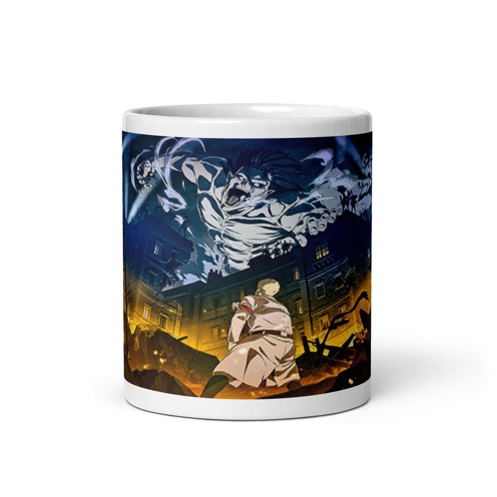 Caneca de Porcelana Attack On Titan Modelo 11 - 2