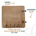 Ver imagem 5 de Estojo Porta Facas Profissional
