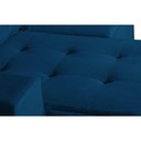 Ver imagem 5 de Sofá 3 Lugares 1.90 Mt Com Molas Retrátil E Reclinável Azul