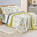 Ver imagem 1 de Edredom Queen Borboleta Estampado 150 Fios 100% Algodão 3 Peças