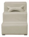 Ver imagem 4 de Escadinha Escada Pet 3 Degraus Rampa para Cama Sofá Suede:Bege/3 Degraus