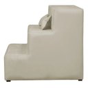 Ver imagem 6 de Escadinha Escada Pet 3 Degraus Rampa para Cama Sofá Suede:Bege/3 Degraus