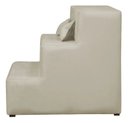 Ver imagem 6 de Escadinha Escada Pet 3 Degraus Rampa para Cama Sofá Suede:Bege/3 Degraus