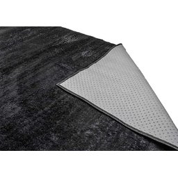 Tapete para Quarto ,sala ,escritório 1,50 X 3,00 Pelo Macio.:preto - 5