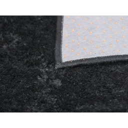 Tapete para Quarto ,sala ,escritório 1,50 X 3,00 Pelo Macio.:preto - 6