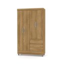 Ver imagem 3 de Guarda Roupa 4 Portas Spectra Nature