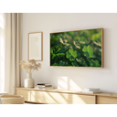 Ver imagem 1 de Quadro Decorativo N°142 115x70cm - Panorâmico Botânico - Trevos em Contraluz - Rollflex