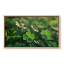 Ver imagem 2 de Quadro Decorativo N°142 115x70cm - Panorâmico Botânico - Trevos em Contraluz - Rollflex