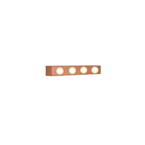 LUMINÁRIA PAREDE ARANDELA CAMARIM MAKE 04 LAMP COBRE - 1502/4 CB