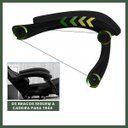 Ver imagem 6 de Cadeira de Escritório Gamer Nitro Preto Ergonômica Couro Sintético Reclinável Altura Ajustável