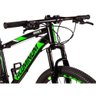Bicicleta Aluminum Raider 24V Aro 29 Index Preto+Verde - 3