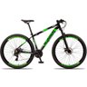 Bicicleta Aluminum Raider 24V Aro 29 Index Preto+Verde - 6