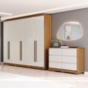 Ver imagem 1 de Conjunto Quarto Adulto Guarda-Roupa + Cômoda + New Jade