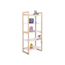 Estante Multiuso Colore Cinco Prateleiras Branco Mdf Premium - 2