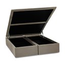 Ver imagem 1 de Base Baú Physical Camurça Bege Queen (158x198x39) - Ortobom