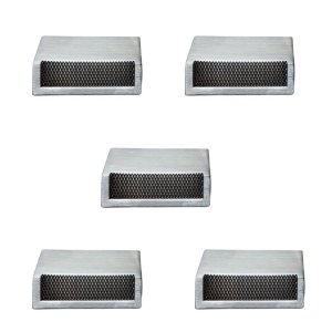Kit 5 Puxador Moveis Citizen 45 Graus P Escovado Zen 32/65mm