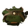 Mini Mochila Feminina Sabra Urban Quadrada Verde Militar - 6