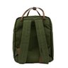 Mini Mochila Feminina Sabra Urban Quadrada Verde Militar - 3