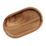 Bandeja Oval Acácia Wood 30x20cm - Mimo Style - 1