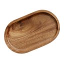 Ver imagem 1 de Bandeja Oval Acácia Wood 30x20cm - Mimo Style