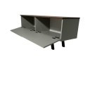 Ver imagem 4 de Rack em Mdf com Duas Portas Gramado/pau Ferro