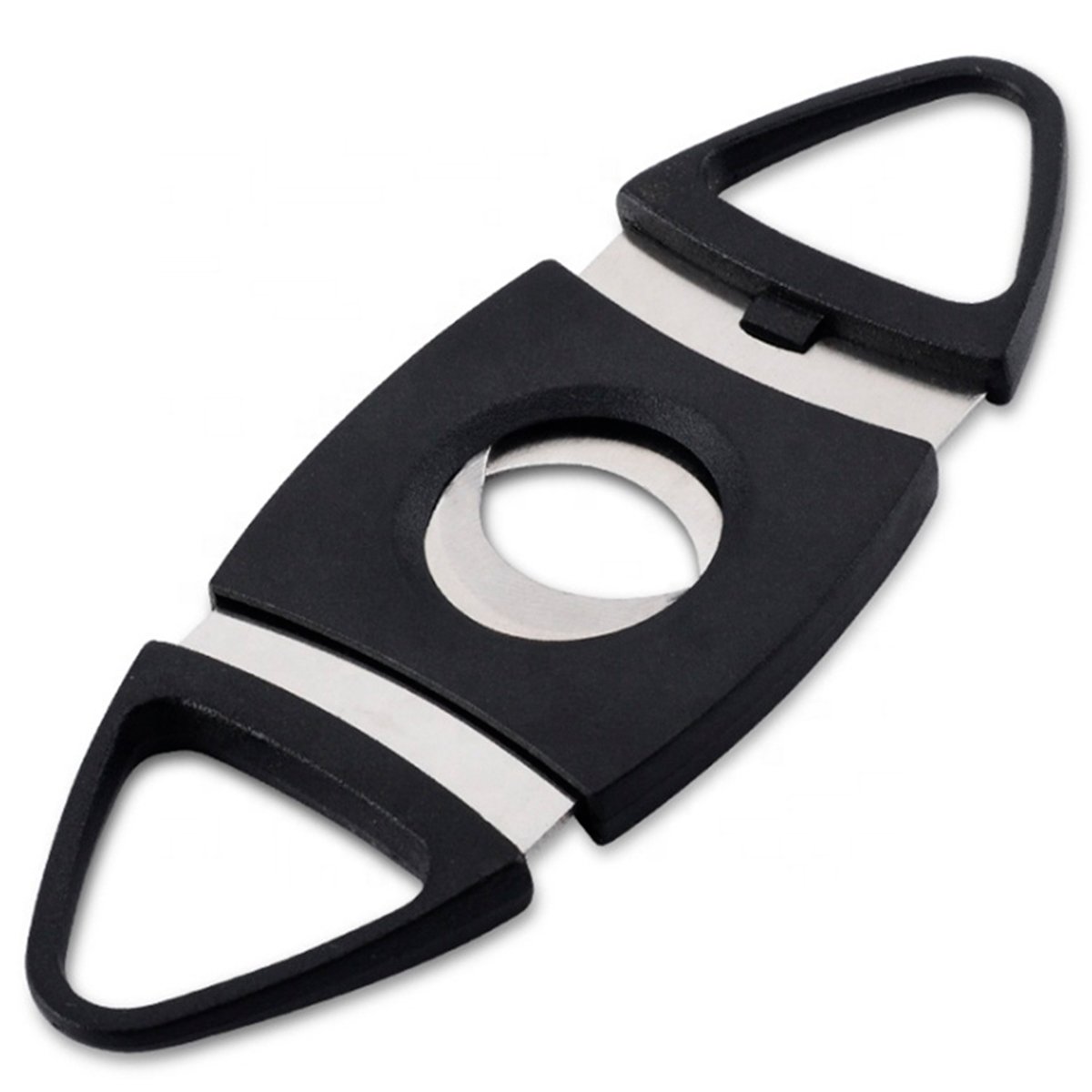 Cortador de Charuto Em V Guilhotina Profissional Preto - 2