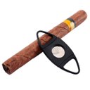 Ver imagem 6 de Cortador de Charuto Em V Guilhotina Profissional Preto