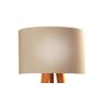 Luminária De Chão Tripé Delta Com Cúpula Abajur Off White/Nature - 3