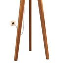 Ver imagem 4 de Luminária De Chão Tripé Delta Com Cúpula Abajur Off White/Nature