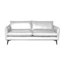 Ver imagem 5 de Sofá Decorativo Sala de Estar América 3 Lugares 220cm Couro Branco - Mozzelar