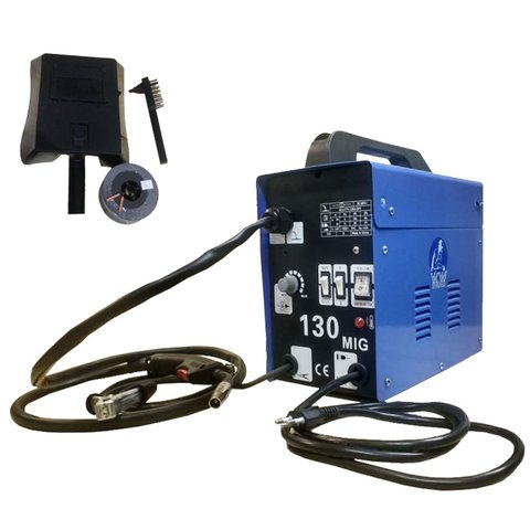 MAQUINA DE SOLDA MIG 130A 220V + 2 ESQUADROS 12KGS WWSOLDAS
