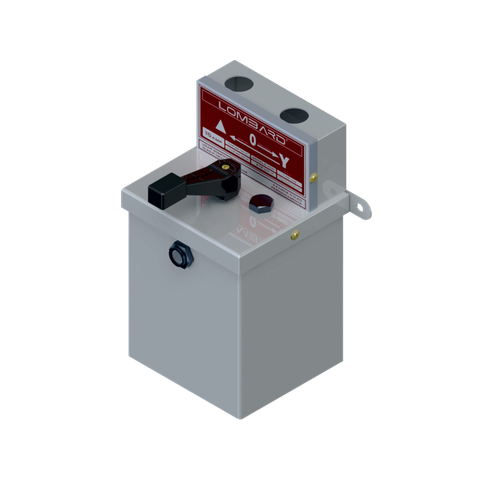 Chave Partida Direta Trifásica Á Óleo Lombard 60a 20hp(220v)/30hp(380v)