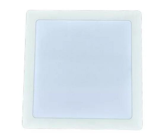 Luminária Plafon Led Quadrada para Cozinha e Banheiro