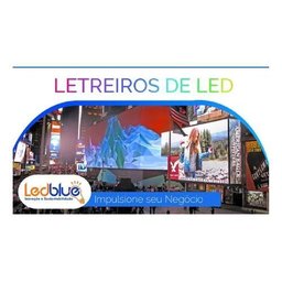 Painel Letreiro Led Digital 70x20 Duplo Lado Verde Wifi Temp:azul - 9