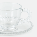 Ver imagem 2 de Xicara de Café Cristal de Palais Blue Gardenia