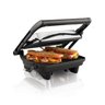 Sanduicheira Panini Gourmet Hamilton Beach Preta/prata 127v - 2