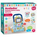 Ver imagem 2 de Andador Multiatividades Baby Elefante Azul Dm Toys