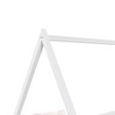 Ver imagem 7 de Cama Montessoriana Madeira Maciça Casa Estrado Sila Branco Idimex