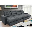 Ver imagem 3 de Sofá Coliseu 4.00m Retrátil e Reclinável Super Pillow