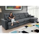 Ver imagem 1 de Sofá Coliseu 4.00m Retrátil e Reclinável Super Pillow