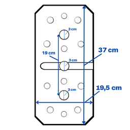 Kit 10 Tijolinhos para Musculação 5kg - 2