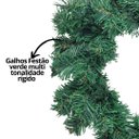 Ver imagem 2 de Guirlanda Festão Verde Prime 60cm 130 Galhos - Bela Flor