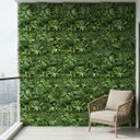 Ver imagem 3 de 2,5m² Placas Jardim Vertical Artificial 3d Alta Qualidade Parede Verde Luxo